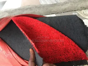15mm Ja Red Artificial Grass Carpet