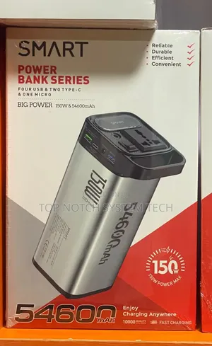 Smart 54600mAh Power Bank with AC Outlet
