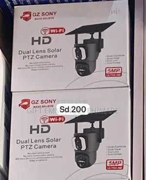 GZ SONY Solar Camera (Sabon Hannu)