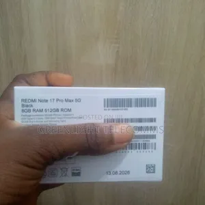 Sabon Xiaomi Redmi Note 17 Pro Max 512GB Baki