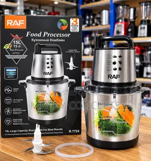 RAF 15L 1000W Mai Ƙarfin Gaske don Daskare Yam da Sarrafa Abinci