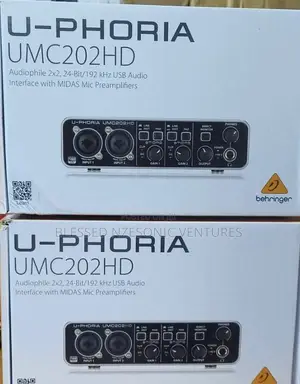 Behringer UMC202HD USB Audio Interface
