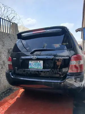 Toyota Highlander V6 2005 Black