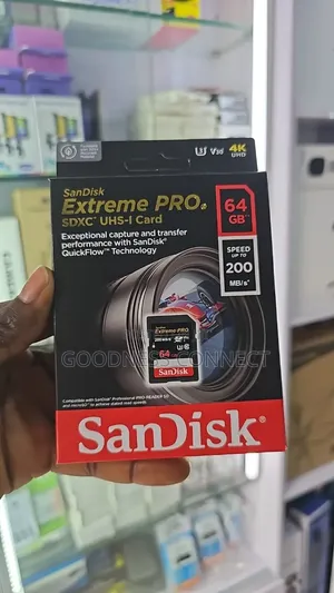 Sandisk Extreme Pro SD 64GB Memory Card