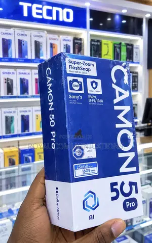New Tecno Camon 50 Pro 256GB