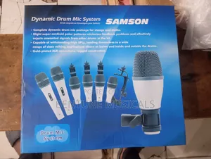 5-Piece Samson Drum Microphone System