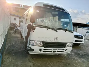 Toyota Coaster Bus 2012 White