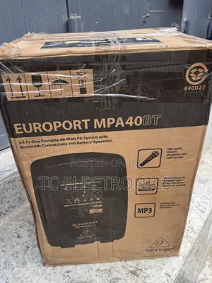 Behringer Europort MPA40BT Mai Ɗaukar Hannu Tsarin Magana