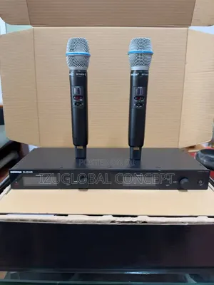 Shure SLX-D4D/Beta87a Dual Wireless Microphone System
