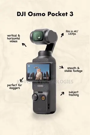 DJI Osmo Pocket 3 Kamara ta Vlogging