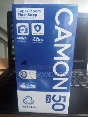Sabon Tecno Camon 50 Pro 256GB Baki