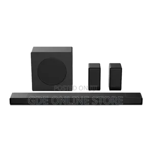 Hisense 600W 5.1.4ch Soundbar tare da Wireless Subwoofer & Surrounds (AX5140Q)