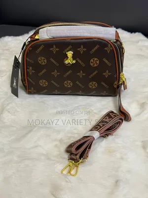 Darasco Signature Dual Zipper Crossbody Handbag