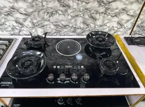 PHIIMA 90CM 4+1 Built-in Gas & Electric Cooker Hob na Asali