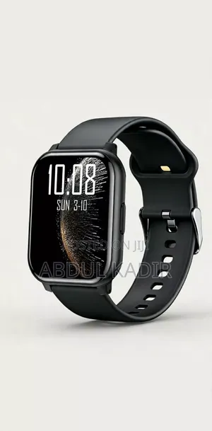 Smartwatch Black Edition - Bluetooth Call & Message Alerts