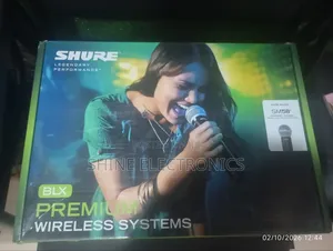 Shure Microphone Mai Hannu Daya na Professional