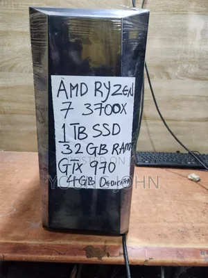 Gigabyte Desktop Computer: AMD Ryzen 7, 32GB RAM, 1TB SSD, GTX 970