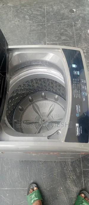 Scanfrost Top Load Washing Machine - Grey