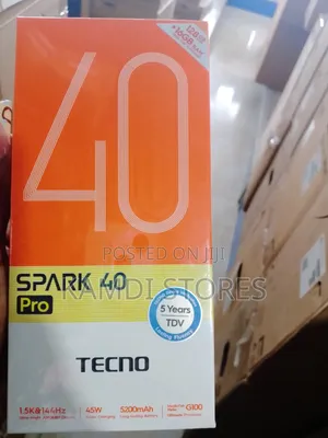 New Tecno Spark 40 Pro 128GB Gray