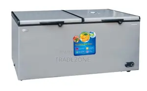 Polystar 600L Double Door Chest Freezer | PV-CFDG725L