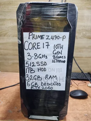 Gigabyte Desktop Computer - Intel Core i7, 32GB RAM, RTX 2060