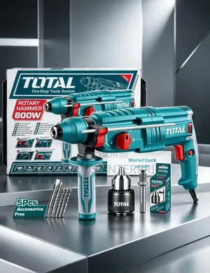Total 800W Rotary Hammer Drill (26mm)