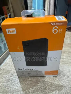 WD 6TB My Passport External HDD
