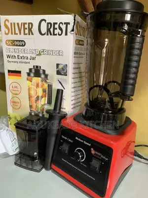 Silver Crest 4.0L Blender da Grinder na Kasuwanci