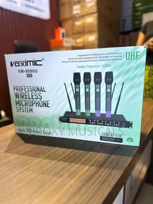 Voximic VM-9090U 4-Channel Wireless Microphone System