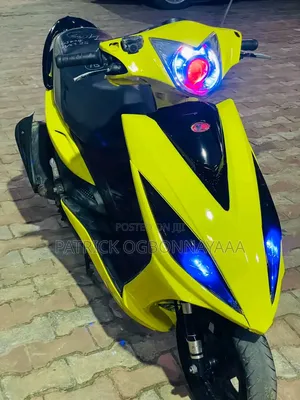 Kymco 2025 Yellow Motorcycle