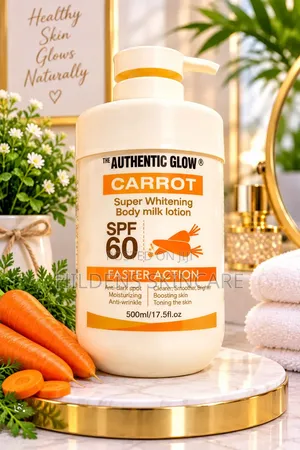 Authentic Glow Carrot Lotion Mai Haskakawa & Mai Lembada SPF 60