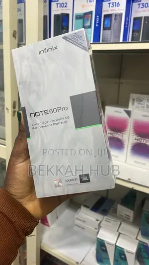 Sabon Infinix Note 60 Pro 256GB Baki