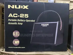 Nux AC-25 Portable Battery Operated Acoustic Amplifier