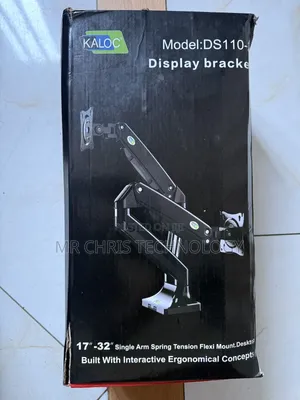 KALOC DS110-2 Adjustable Monitor Arm Stand (17-32 Inch)