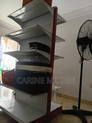 Double Sided Supermarket Shelves
