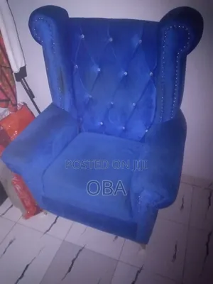 Royal Bar Chair - Blue