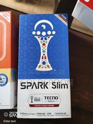 Sabon Tecno Spark Slim 256GB Fari
