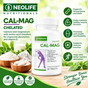 Cal-Mag Vitamin D3 Tablets (90 Adadi)