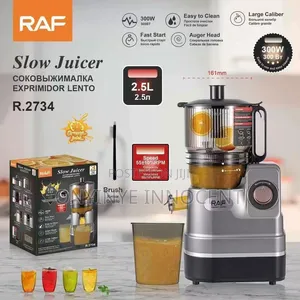 RAF 300W Slow Juicer R.2734 - 2.5L Cold Press Electric Juicer