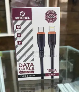Mitchel 120W Type-C zu iOS Data Cable