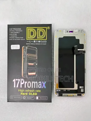 Fuskar Wayar Apple iPhone 17 Pro Max - Mafi Girman Girmamawa DD OLED