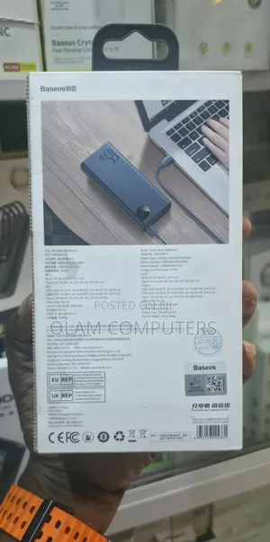 Baseus 20000mAh 65W Power Bank
