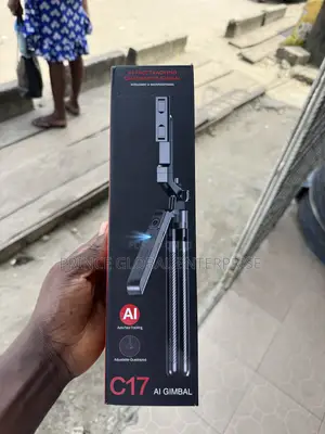 C17 AI Gimbal Selfie Stick with Face Tracking