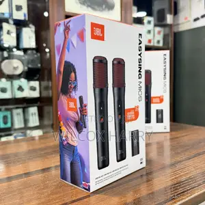 JBL Easy Sing AI-Powered Wireless Party Box Microphones