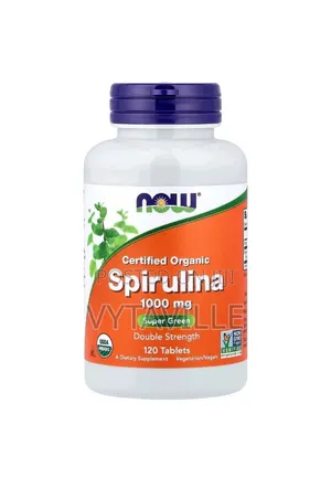 NOW Spirulina 1,000mg Tablet (120 Adadi)