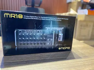 Midas MR18 18-Input Digital Mixer tare da Sarrafa iPad/Android