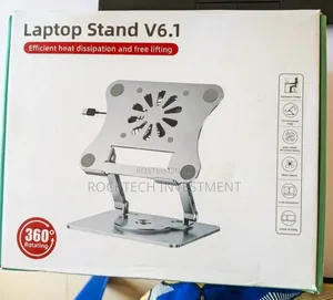 Stand Laptop Mai Girma da Fan Mai Sanyaya Jiki
