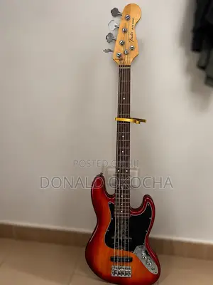 Used 5-String Fender Jazz Bass Guitar