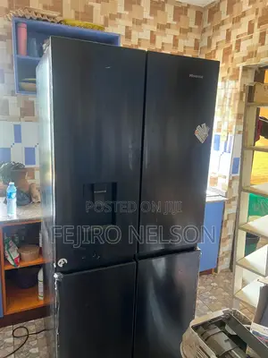 Used Hisense Double Door Fridge & 1.5HP AC