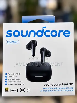 Anker Soundcore R60i NC True Wireless Earbuds - Baki